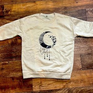 Women Casual Crewneck Long Sleeve Pullover Sweatshirt